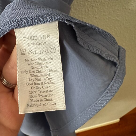 Everlane Blue Midi Dress - Picture 5 of 8